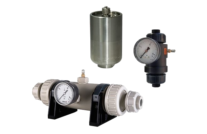 Darbe Sönümleyici PDS Alçak basınç hatları için hat üstü darbe sönümleyici